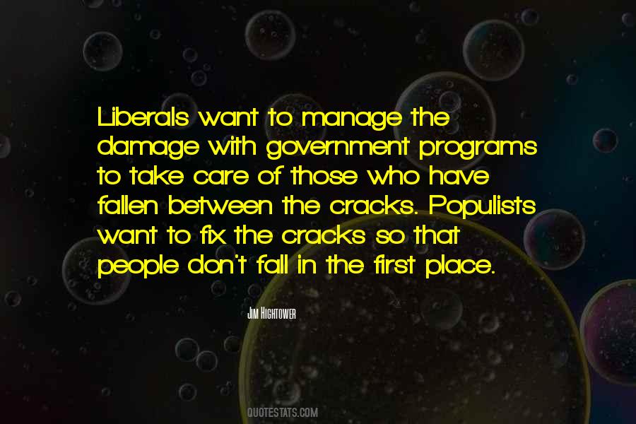 Quotes About Government Programs #1677961
