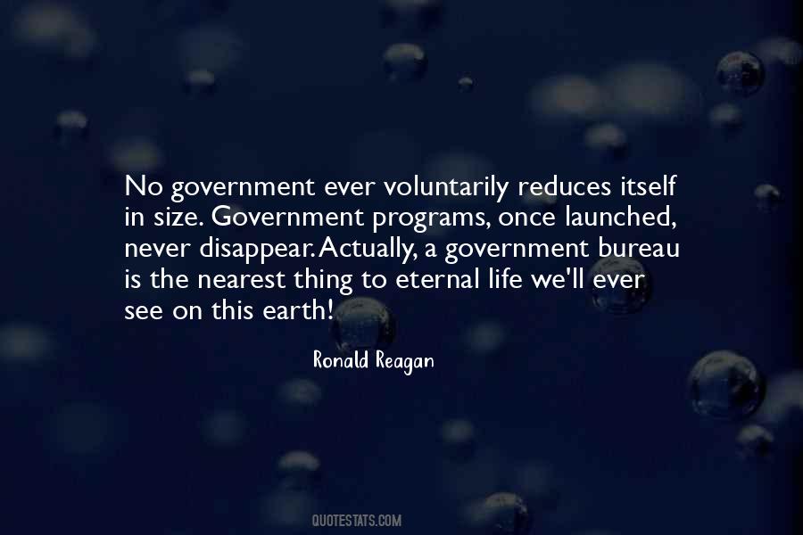 Quotes About Government Programs #1817154