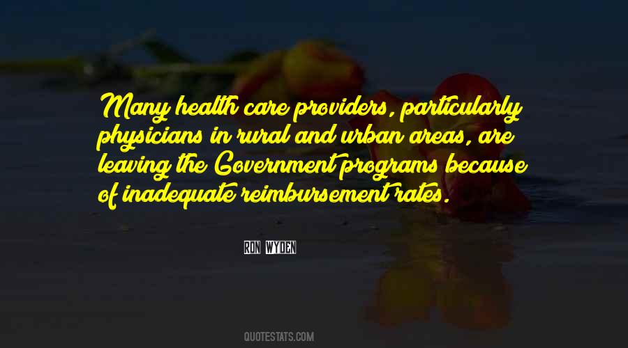 Quotes About Government Programs #263395