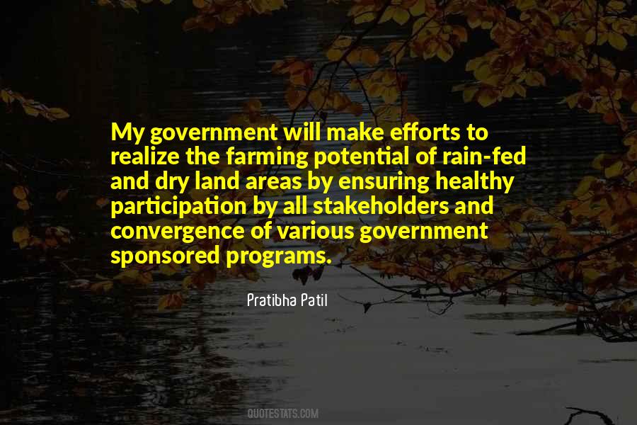 Quotes About Government Programs #836989