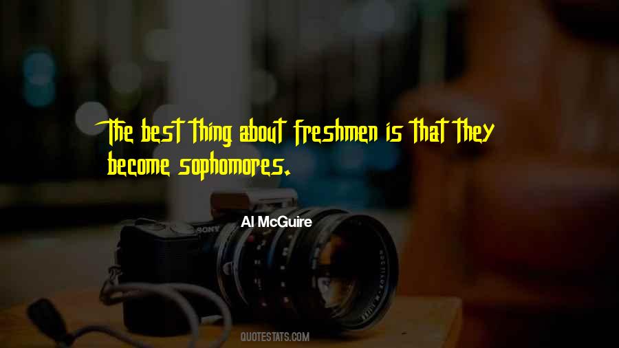 Quotes About Sophomores #1281242