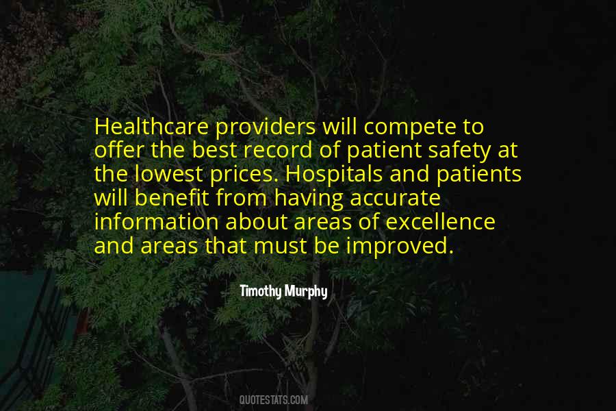 Quotes About Excellence In Healthcare #1636812
