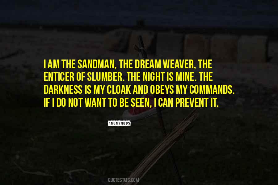 Dream Sandman Quotes #903519