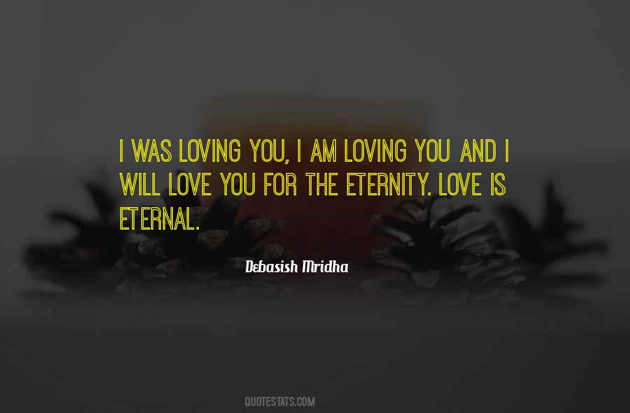 Love Is Eternal Quotes #1555741