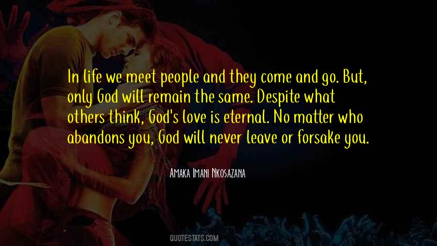 Love Is Eternal Quotes #204927