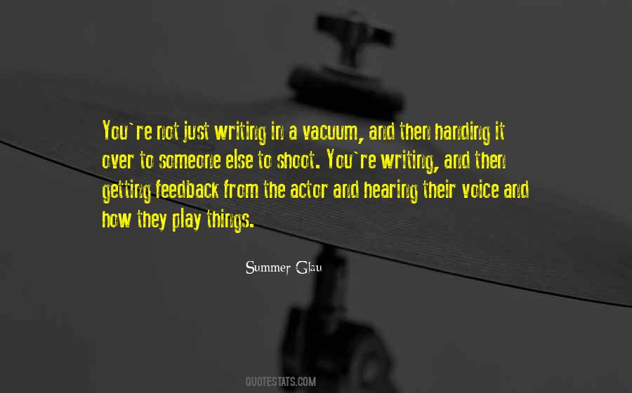 Quotes About Hearing Someone's Voice #1569080