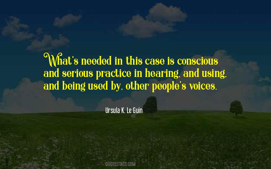 Quotes About Hearing Someone's Voice #42740