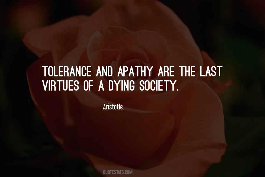 Quotes About Tolerance In Society #1328243