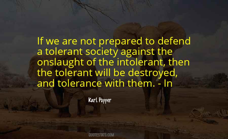 Quotes About Tolerance In Society #1467276