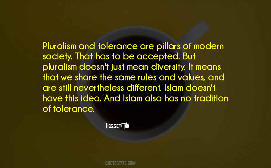 Quotes About Tolerance In Society #422334