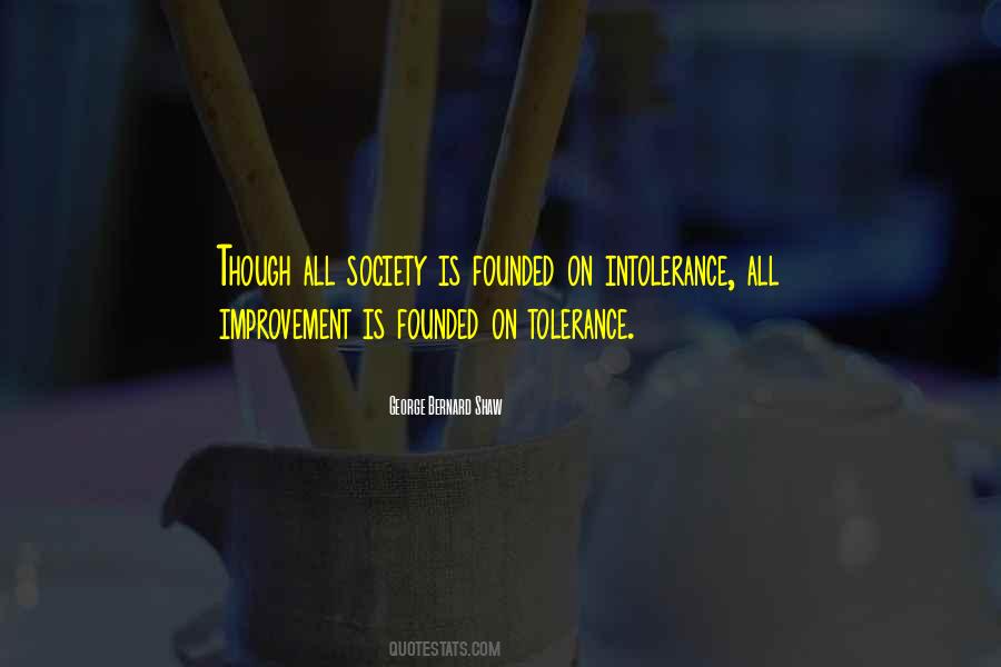 Quotes About Tolerance In Society #720950