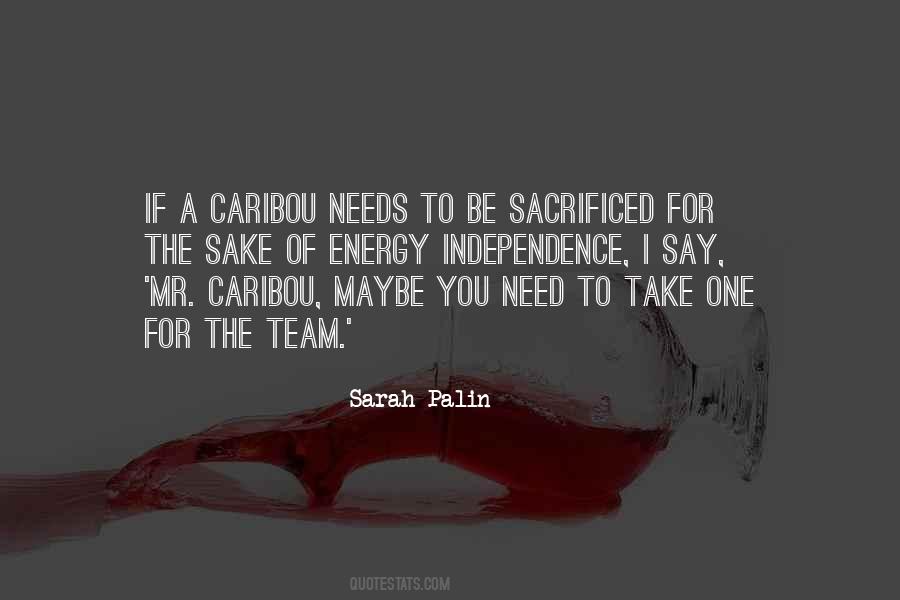 Quotes About Caribou #597010