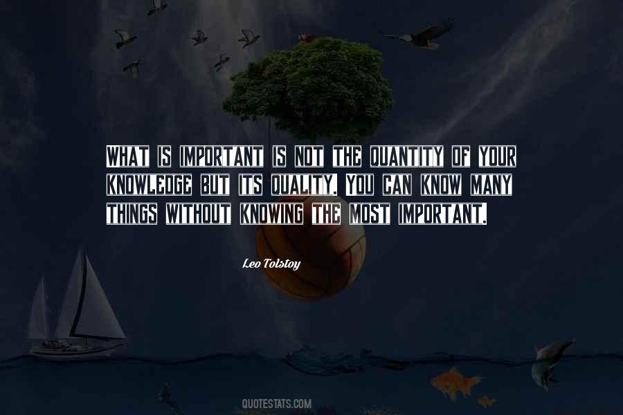 Quotes About Not Knowing Things #1208109