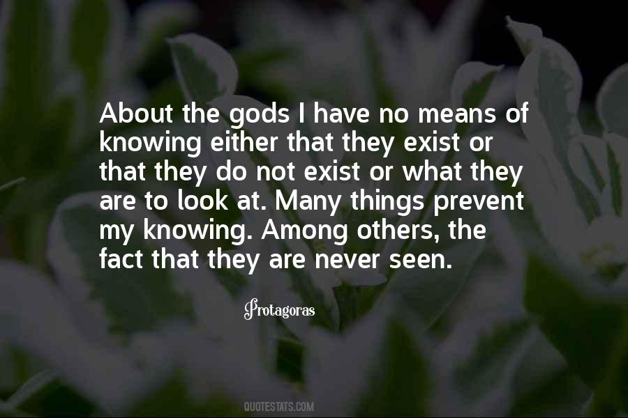 Quotes About Not Knowing Things #323593
