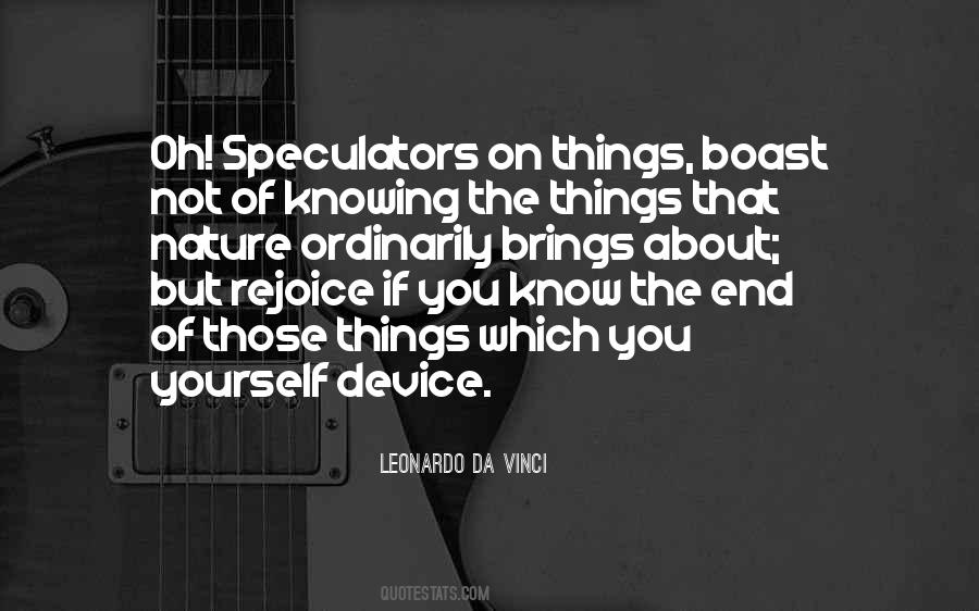 Quotes About Not Knowing Things #617343