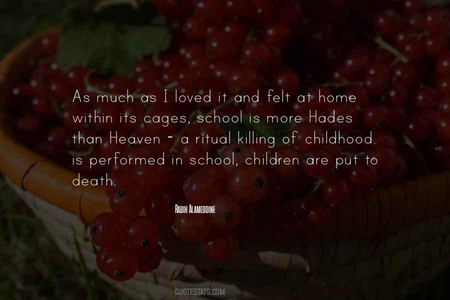 Heaven My Home Quotes #893305