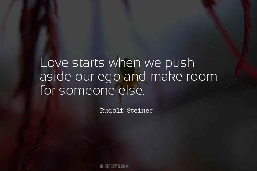 Quotes About Ego And Love #1118767