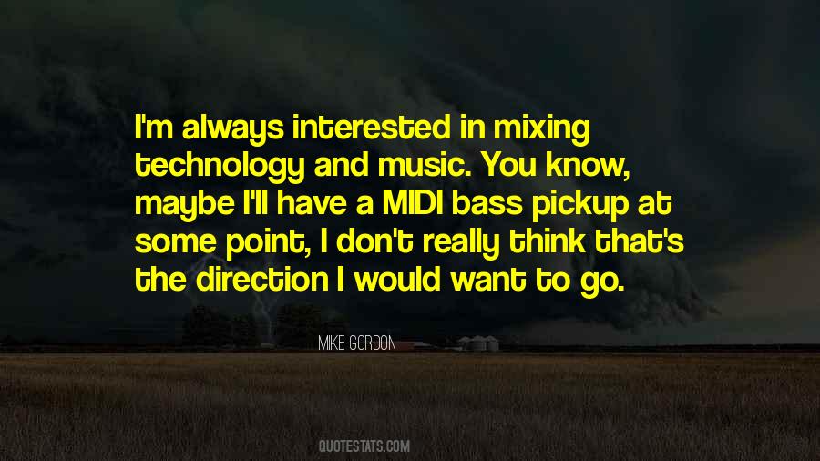 Quotes About Mixing #1213212