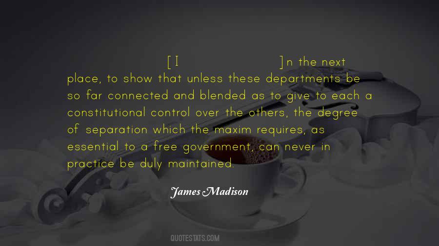 Quotes About Constitutional Government #1296404