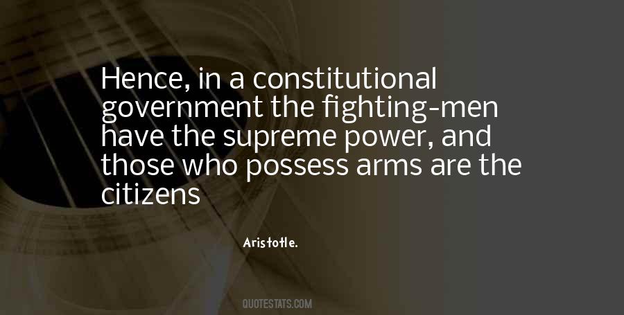 Quotes About Constitutional Government #323645