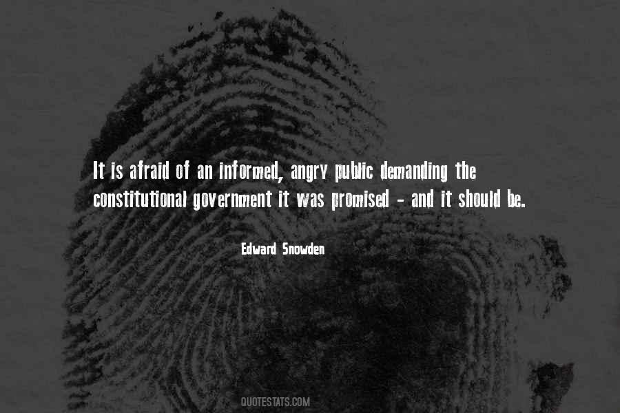 Quotes About Constitutional Government #504129