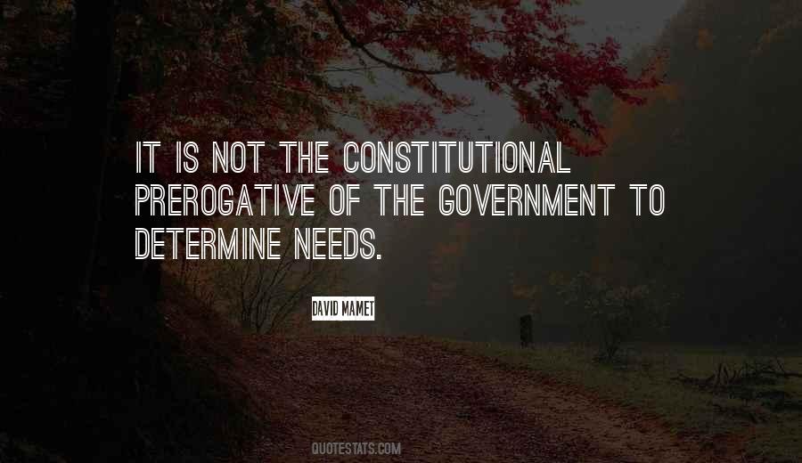 Quotes About Constitutional Government #926237