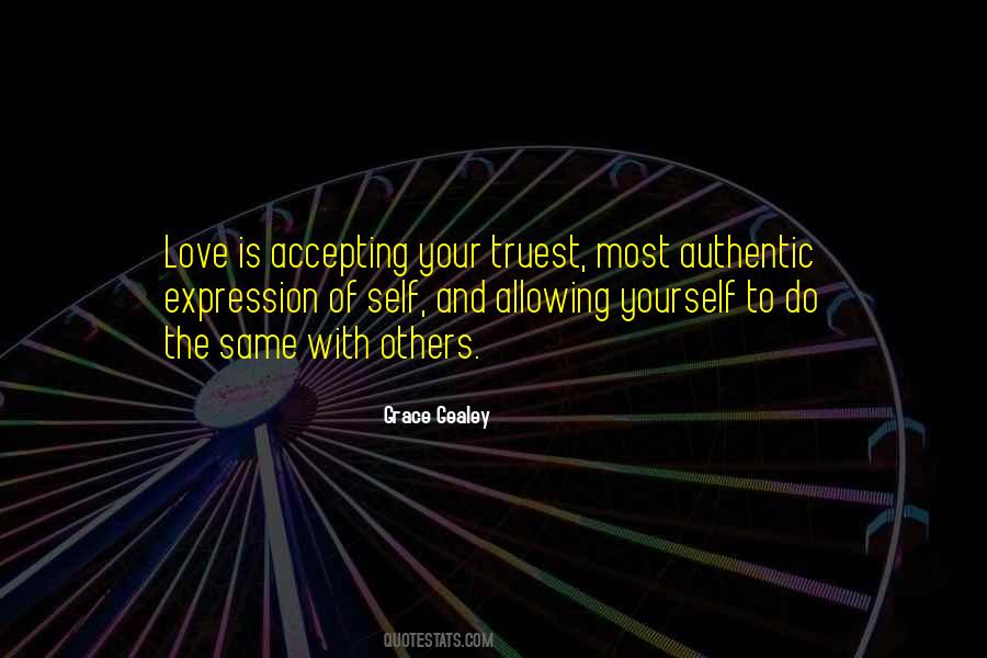 Quotes About Allowing Love #1114921