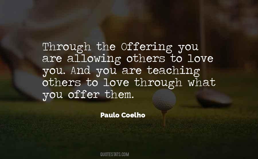 Quotes About Allowing Love #1128032