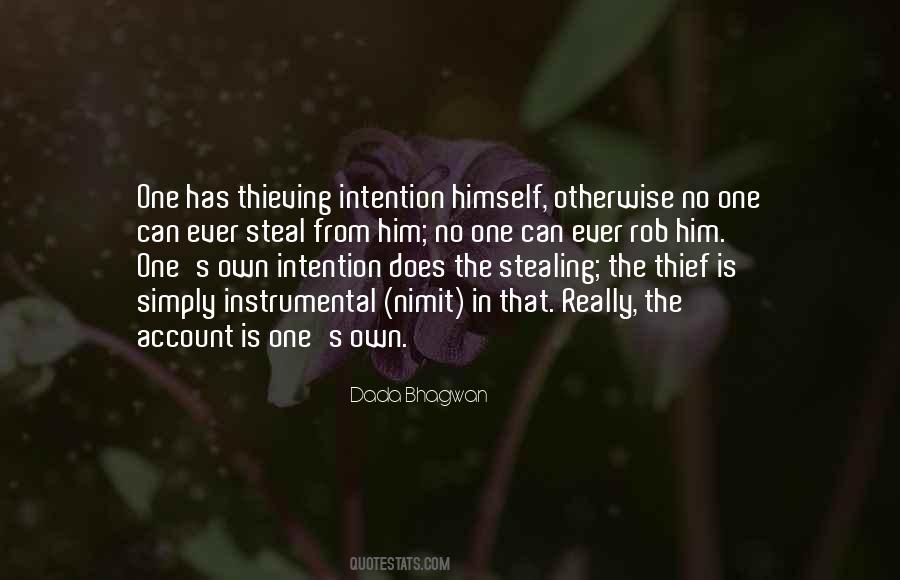 Quotes About Thief #1308339
