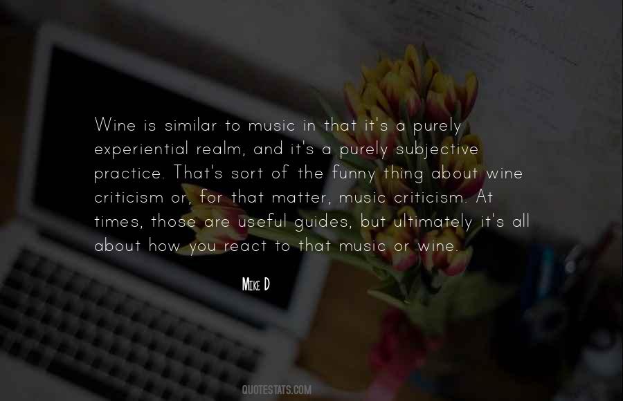 Music Criticism Quotes #1295472