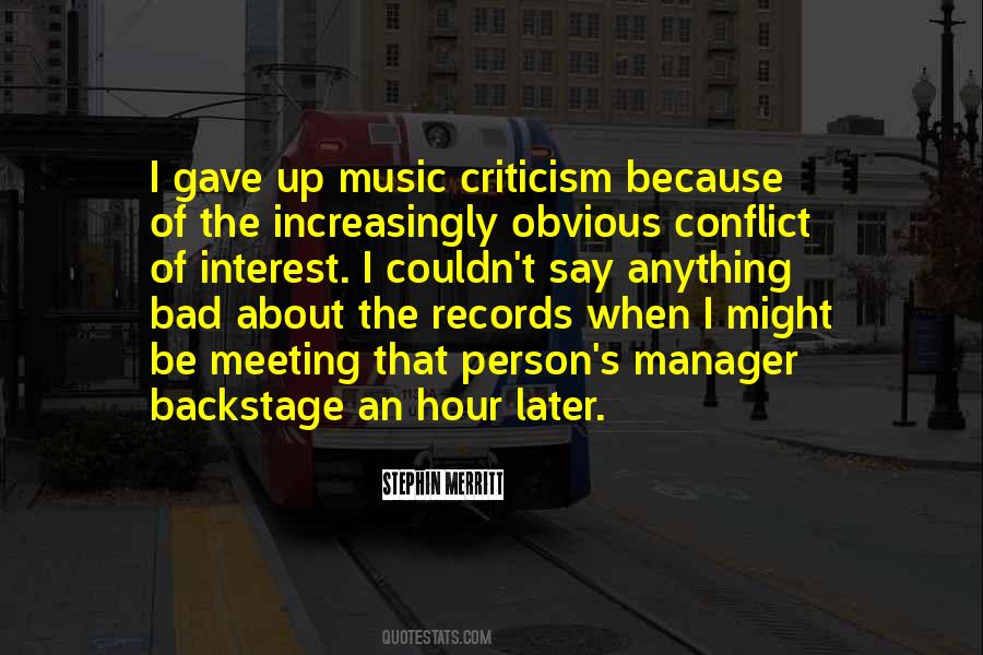 Music Criticism Quotes #526995