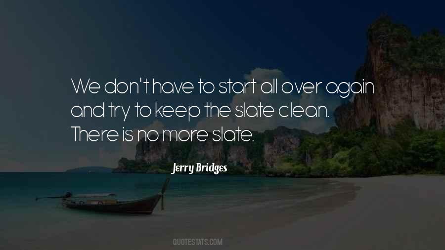 Start Over Again Quotes #3833