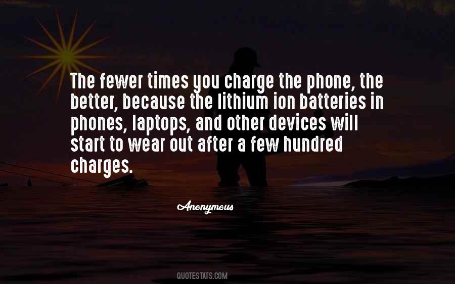 Quotes About Batteries #912837