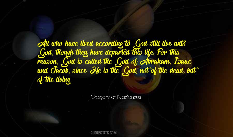 Quotes About Living For God #481975