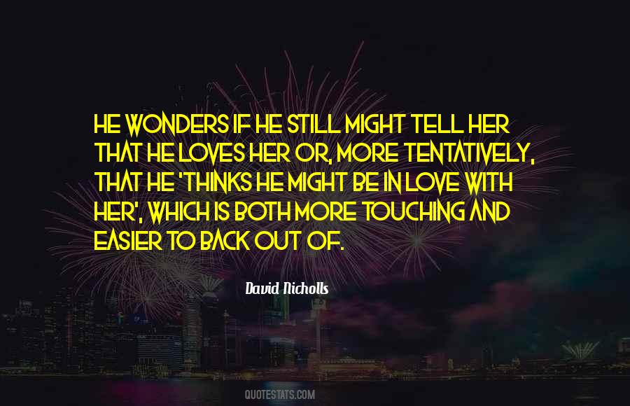 Quotes About Touching Her #405195