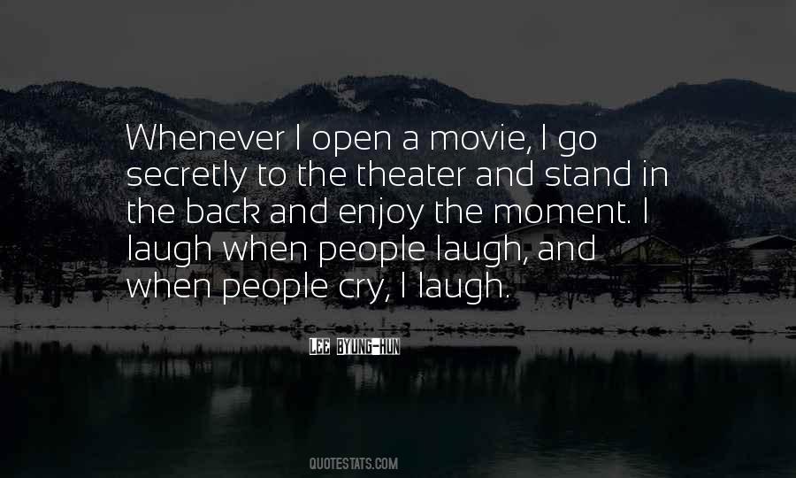 Quotes About Movie Theater #376940