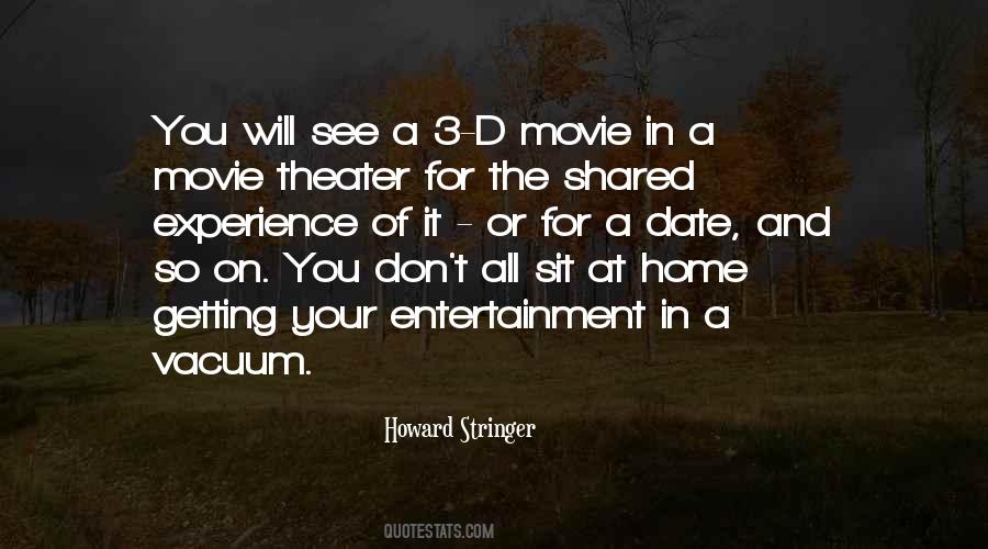 Quotes About Movie Theater #459040