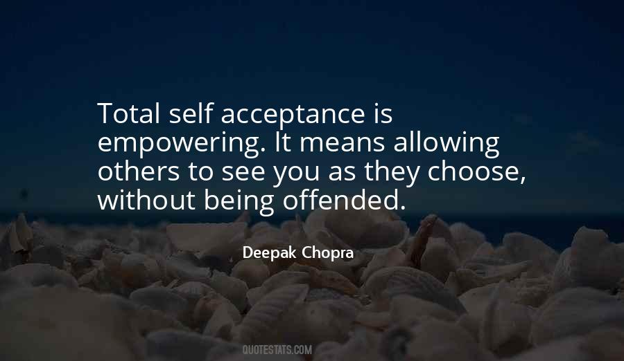 Quotes About Self Acceptance #1495732