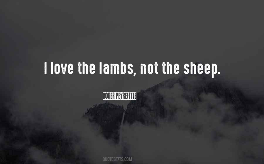 Quotes About Lambs #240443