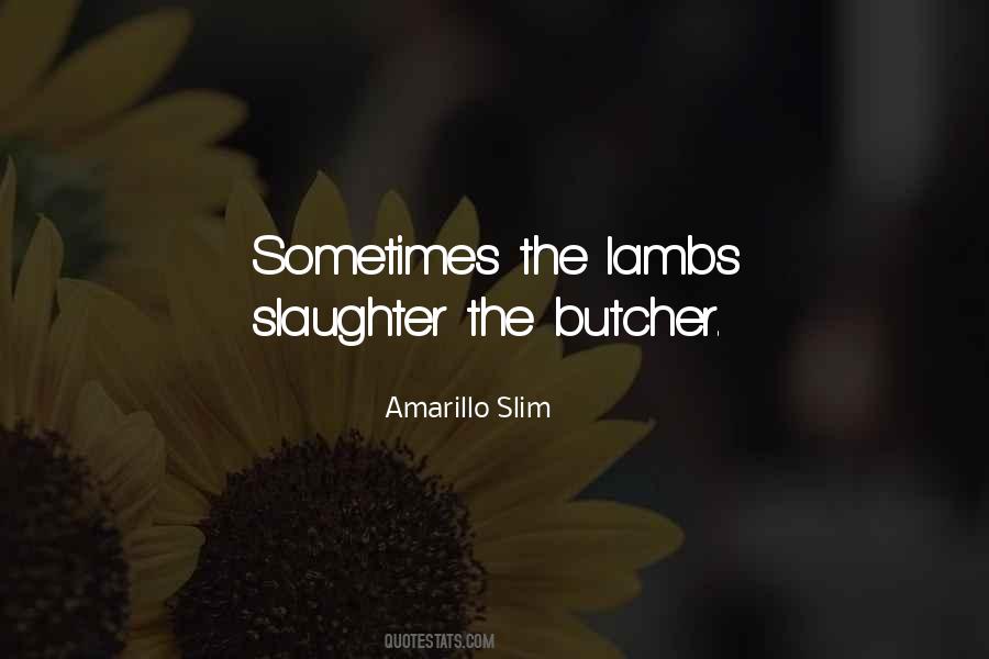 Quotes About Lambs #346713