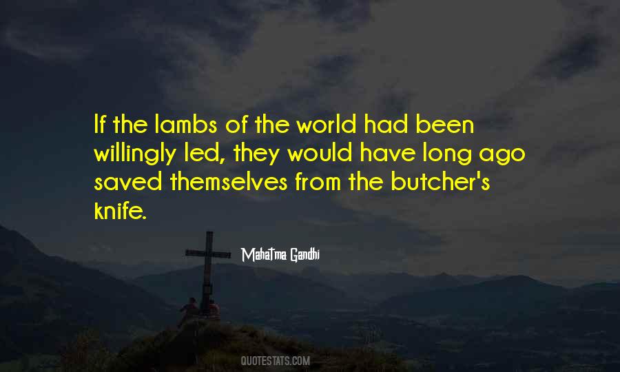 Quotes About Lambs #429640