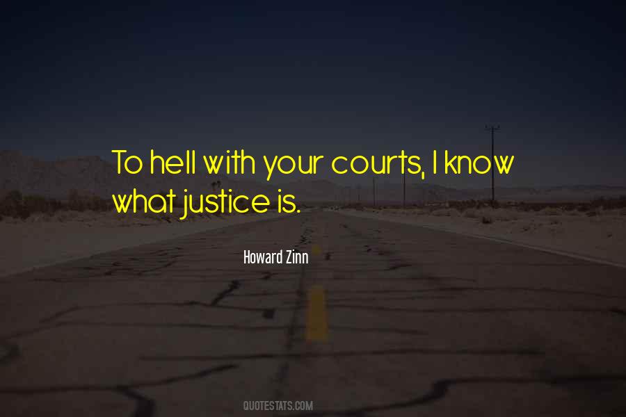 Quotes About Courts #1012357