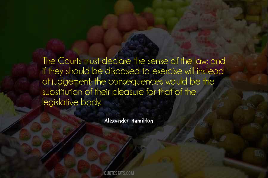 Quotes About Courts #1326305