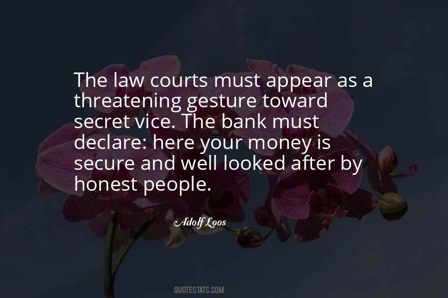 Quotes About Courts #1339126
