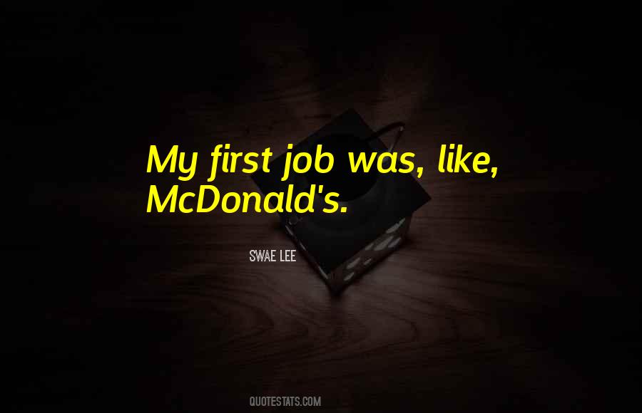 Mcdonald S Quotes #1070697