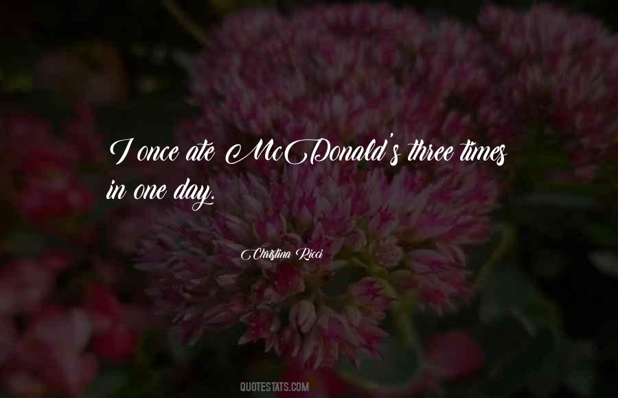 Mcdonald S Quotes #1199004