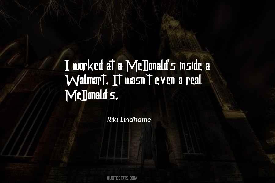 Mcdonald S Quotes #1424304