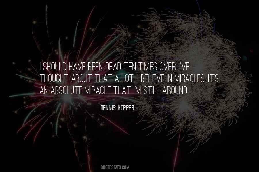 Believe In Miracle Quotes #345310