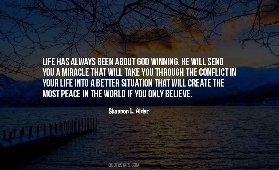 Believe In Miracle Quotes #764420