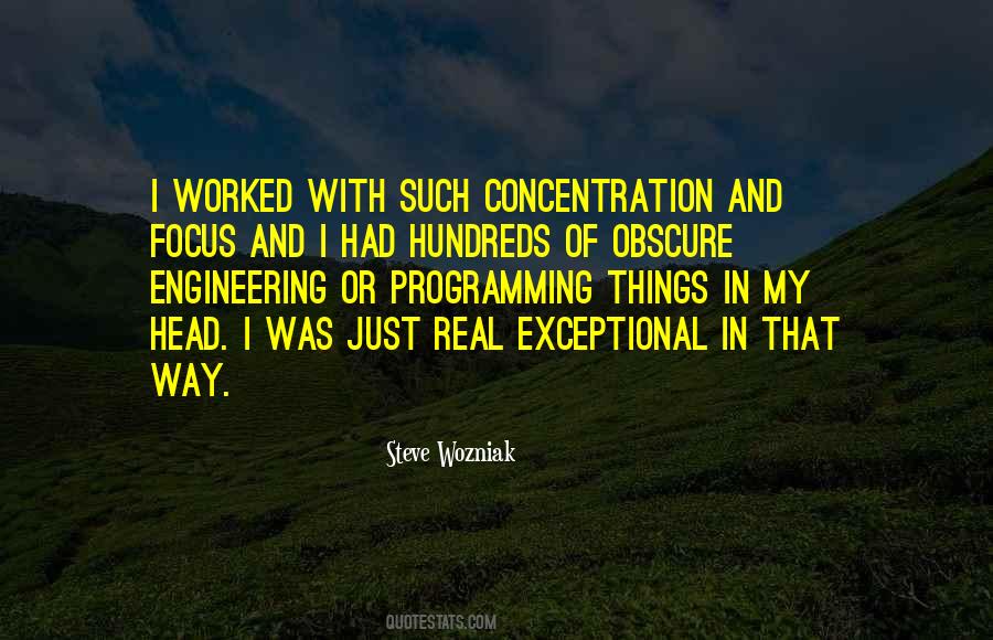 Quotes About Focus And Concentration #1472287